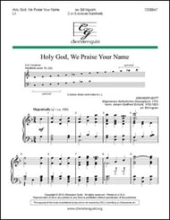 Holy God, We Praise Your Name Handbell sheet music cover Thumbnail